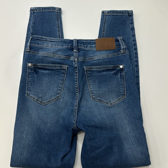 Judy Blue High Waist Tummy Control Skinny Jeans Sz 3/26 Item# 3G - Picture 8 of 9